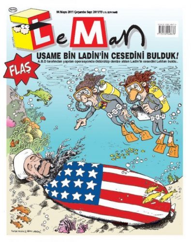 2011'e damga vuran karikatürler