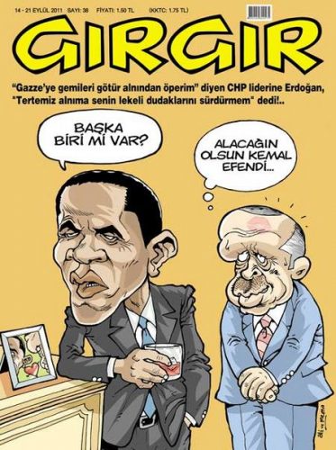 2011'e damga vuran karikatürler