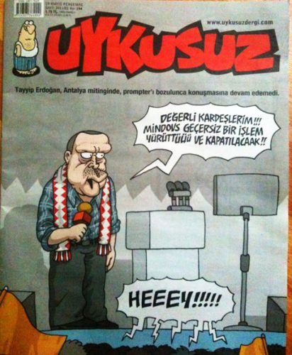 2011'e damga vuran karikatürler