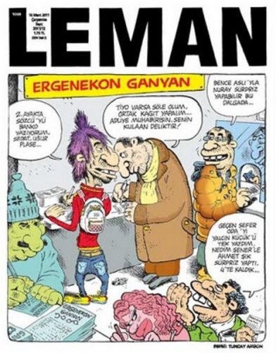 2011'e damga vuran karikatürler