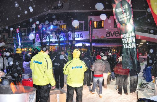 Kayak sonrası partiler  