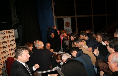BGC üyeleri sandık başında
