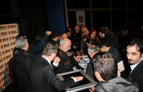 BGC üyeleri sandık başında