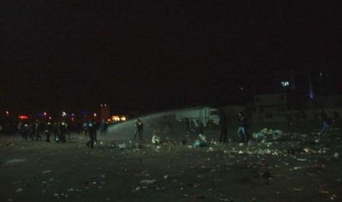 Çağlayan'da olaylar çıktı