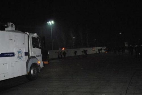 Çağlayan'da olaylar çıktı