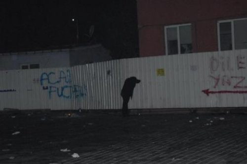 Çağlayan'da olaylar çıktı