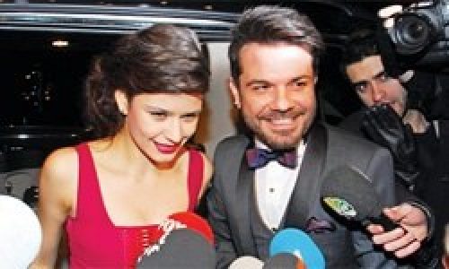 Cem Yılmaz ile Ahu Yağtu nikahından birbirinden özel kareler