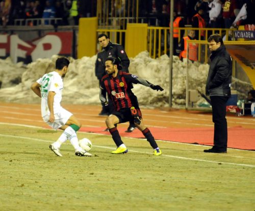 Eskişehirspor - Bursaspor maçı 