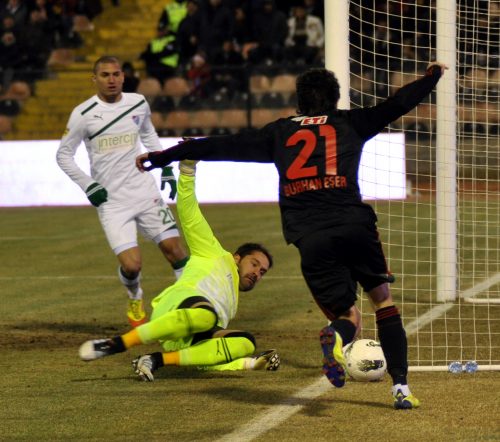 Eskişehirspor - Bursaspor maçı 