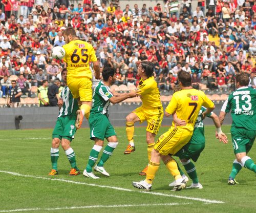 Eskişehirspor-Bursaspor maçı 