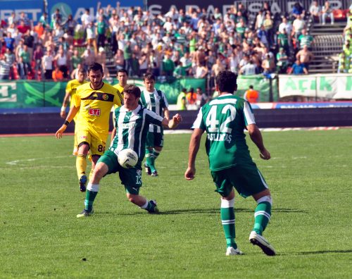 Eskişehirspor-Bursaspor maçı 