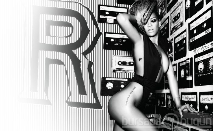 Rihanna'nın saçı göz tembelliği yapıyormuş