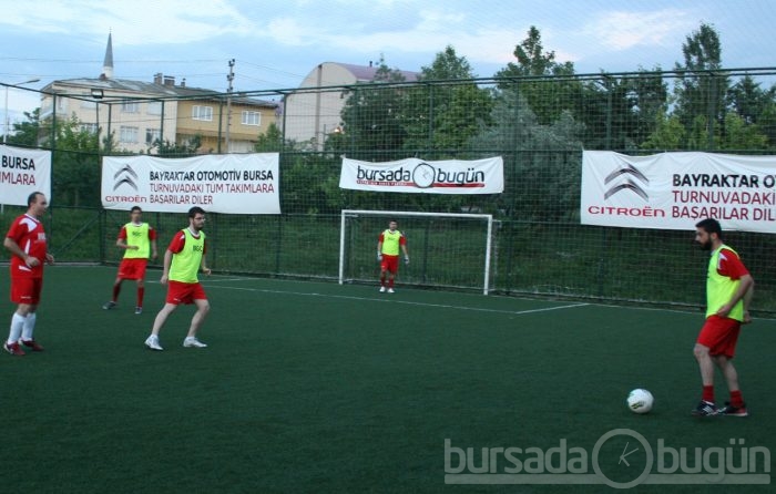 Gazeteciler turnuvada coştu