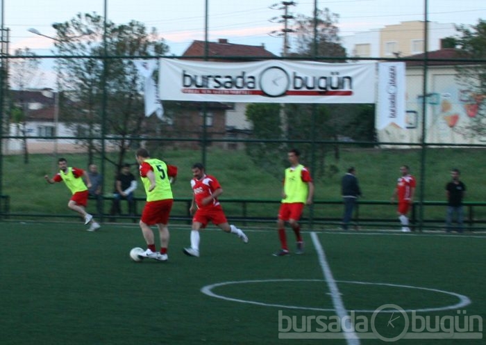 Gazeteciler turnuvada coştu