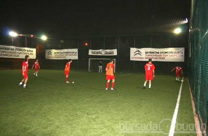 Gazeteciler turnuvada coştu
