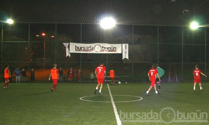 Gazeteciler turnuvada coştu