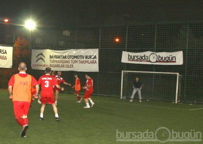 Gazeteciler turnuvada coştu