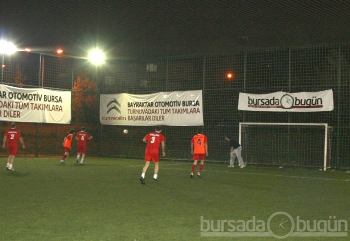 Gazeteciler turnuvada coştu