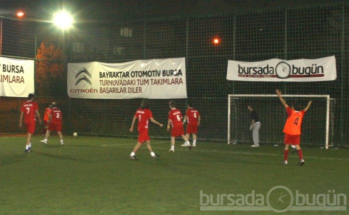 Gazeteciler turnuvada coştu