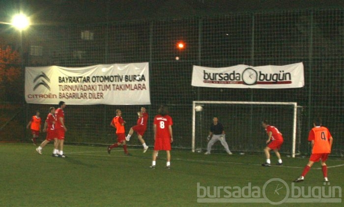 Gazeteciler turnuvada coştu