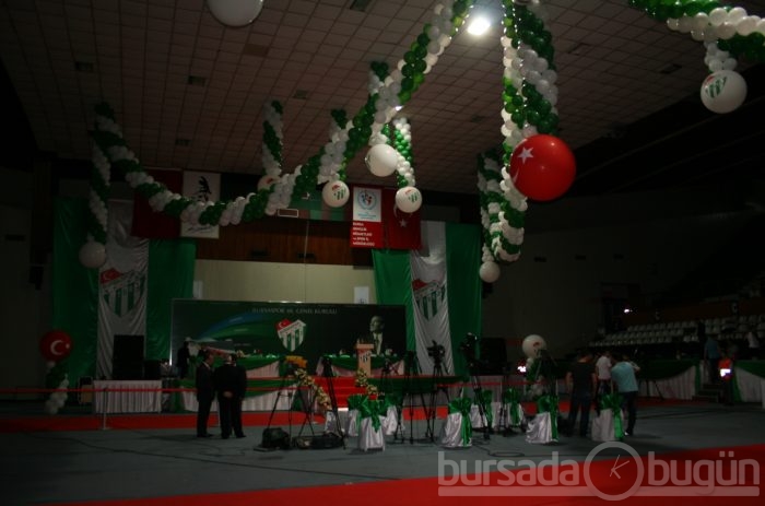 Bursaspor'da genel kurul heyecanı