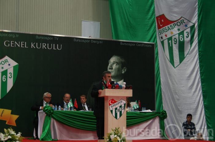 Bursaspor'da genel kurul heyecanı