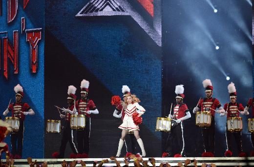 Madonna İstanbul'u böyle salladı