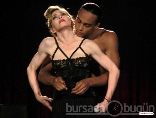 Madonna İstanbul'u böyle salladı