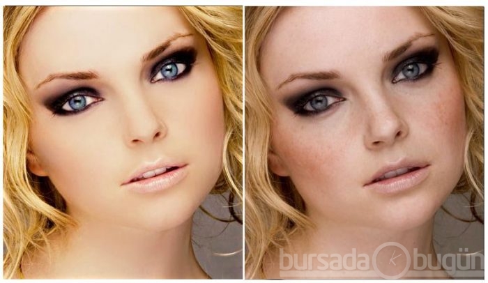 Ünlülerin Photoshop'suz halleri