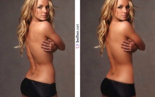 Ünlülerin Photoshop'suz halleri