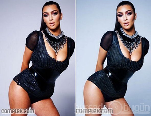 Ünlülerin Photoshop'suz halleri
