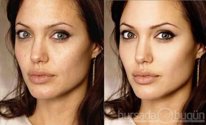 Ünlülerin Photoshop'suz halleri