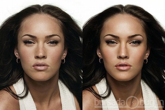 Ünlülerin Photoshop'suz halleri