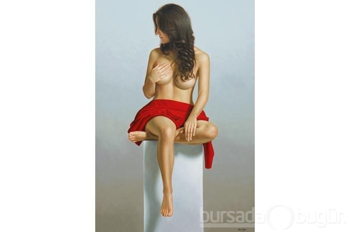 Hiper gerçek seksi tablolar büyülüyor