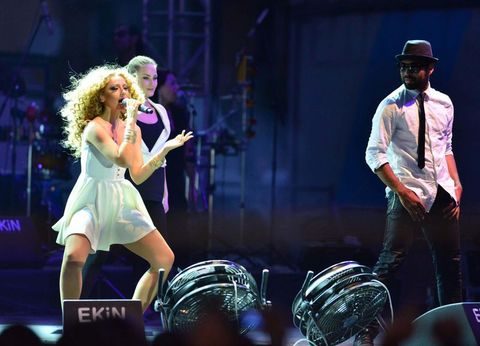 Hadise'den mini şov!	