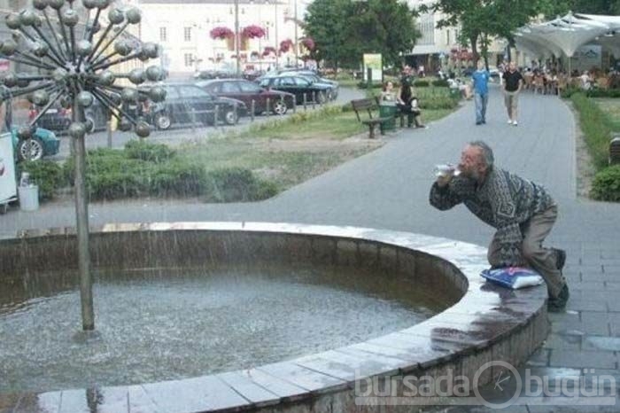 İçmişim, sarhoşum...