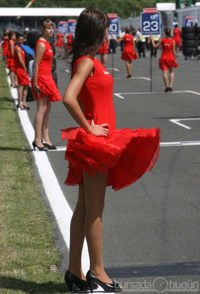 F1'in en güzel kızları