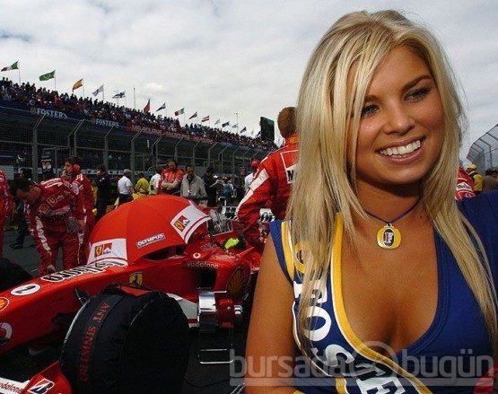 F1'in en güzel kızları