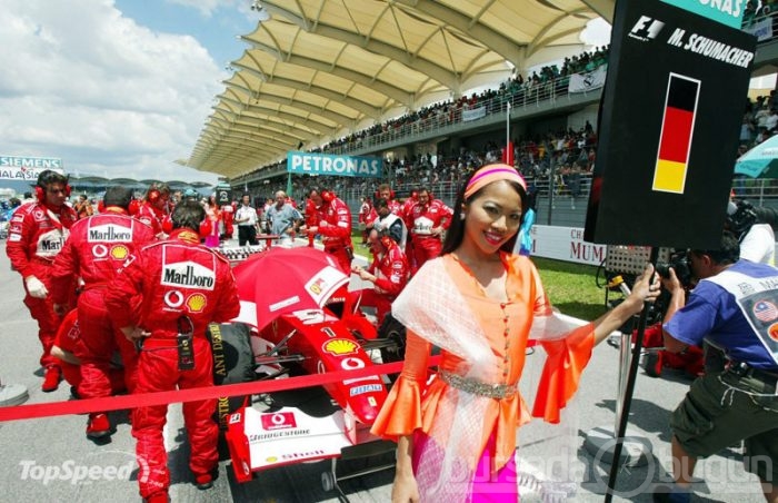 F1'in en güzel kızları