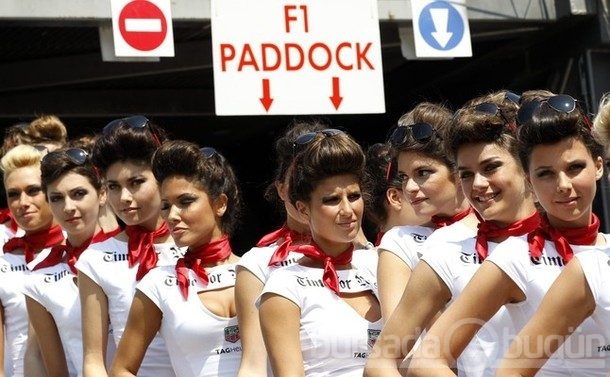 F1'in en güzel kızları