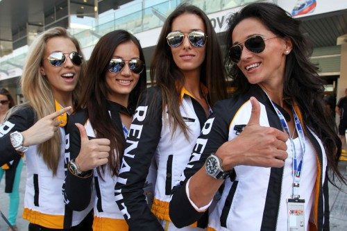 F1'in en güzel kızları