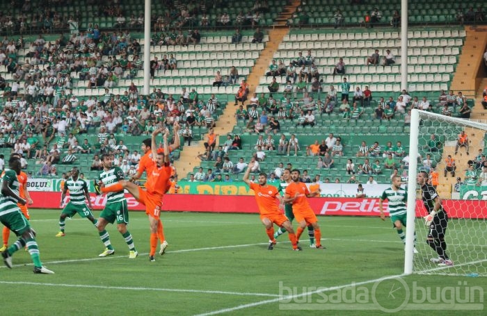 Bursaspor golü böyle kaçırdı