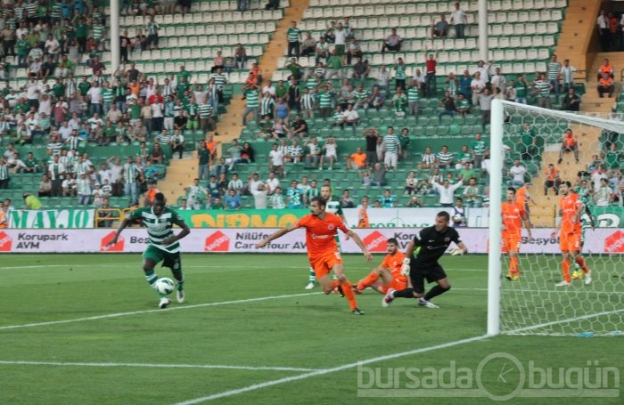 Bursaspor golü böyle kaçırdı