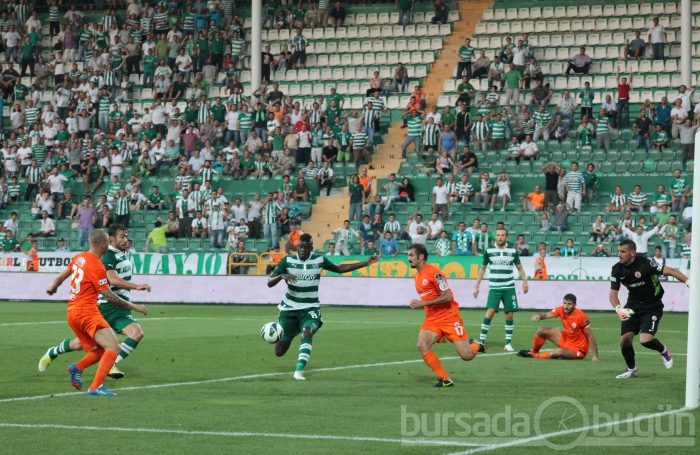 Bursaspor golü böyle kaçırdı