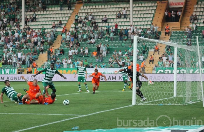 Bursaspor golü böyle kaçırdı