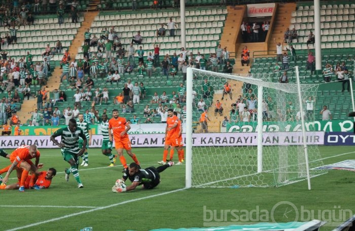 Bursaspor golü böyle kaçırdı
