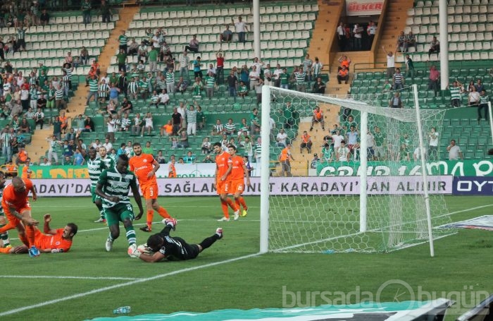 Bursaspor golü böyle kaçırdı