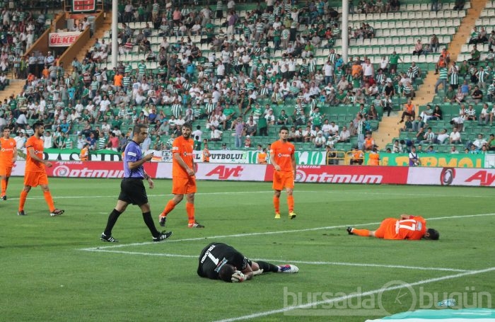 Bursaspor golü böyle kaçırdı