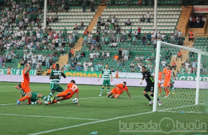 Bursaspor golü böyle kaçırdı
