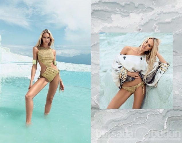Pamukkale pozu